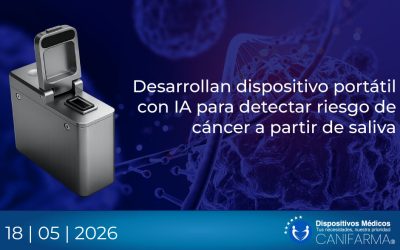Desarrollan dispositivo portátil con IA para detectar riesgo de cáncer a partir de saliva