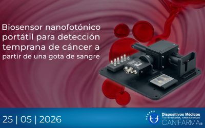 Biosensor nanofotónico portátil para detección temprana de cáncer a partir de una gota de sangre