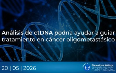 Análisis de ctDNA podría ayudar a guiar tratamiento en cáncer oligometastásico