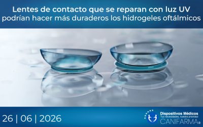 Lentes de contacto que se reparan con luz UV podrían hacer más duraderos los hidrogeles oftálmicos