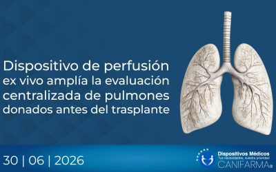 Dispositivo de perfusión ex vivo amplía la evaluación centralizada de pulmones donados antes del trasplante