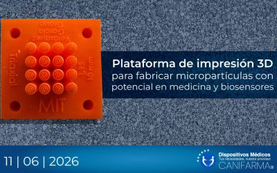 Plataforma de impresión 3D para fabricar micropartículas con potencial en medicina y biosensores