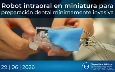 Robot intraoral en miniatura para preparación dental mínimamente invasiva