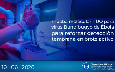 Prueba molecular RUO para virus Bundibugyo de Ébola para reforzar detección temprana en brote activo