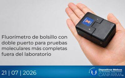 Fluorímetro de bolsillo con doble puerto para pruebas moleculares más completas fuera del laboratorio