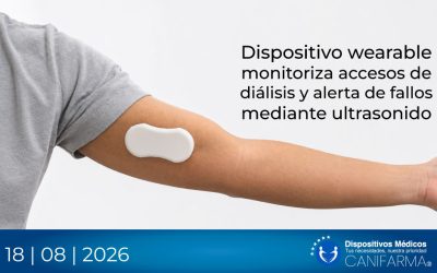 Dispositivo wearable monitoriza accesos de diálisis y alerta de fallos mediante ultrasonido