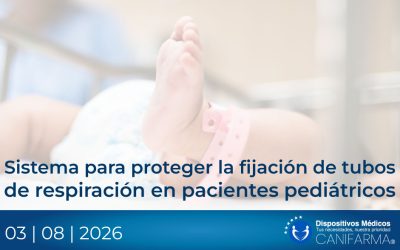 Sistema para proteger la fijación de tubos de respiración en pacientes pediátricos