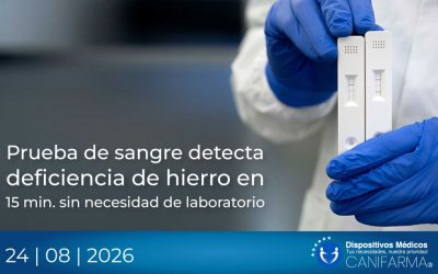 Prueba de sangre detecta deficiencia de hierro en 15 minutos sin necesidad de laboratorio