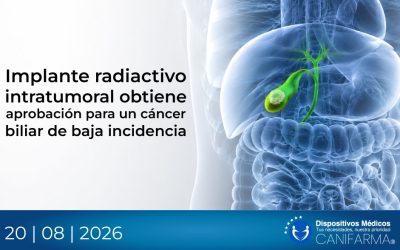 Implante radiactivo intratumoral obtiene aprobación para un cáncer biliar de baja incidencia