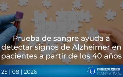 Prueba de sangre ayuda a detectar signos de Alzheimer en pacientes a partir de los 40 años