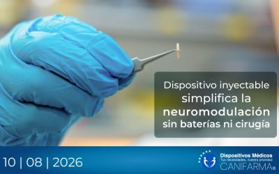 Dispositivo inyectable simplifica la neuromodulación sin baterías ni cirugía