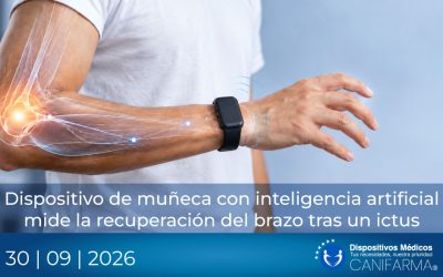 Dispositivo de muñeca con inteligencia artificial mide la recuperación del brazo tras un ictus