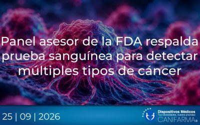 Panel asesor de la FDA respalda prueba sanguínea para detectar múltiples tipos de cáncer