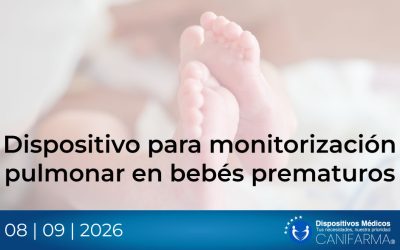 Dispositivo para monitorización pulmonar en bebés prematuros