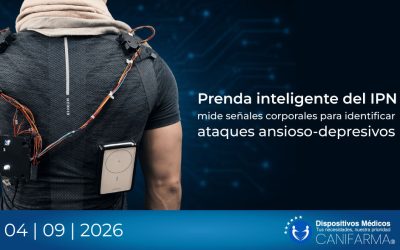 Prenda inteligente del IPN mide señales corporales para identificar ataques ansioso-depresivos