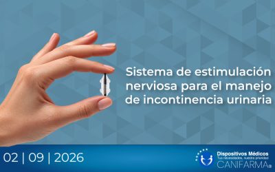 Sistema de estimulación nerviosa para el manejo de incontinencia urinaria