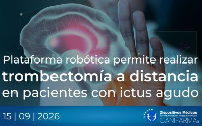 Plataforma robótica permite realizar trombectomía a distancia en pacientes con ictus agudo