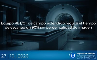 Equipo PET/CT de campo extendido reduce el tiempo de escaneo un 90% sin perder calidad de imagen