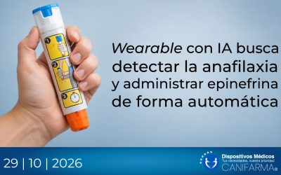 Wearable con inteligencia artificial busca detectar la anafilaxia y administrar epinefrina de forma automática