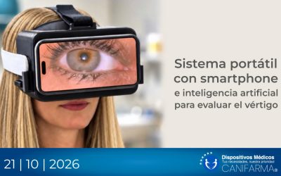 Sistema portátil con smartphone e inteligencia artificial para evaluar el vértigo